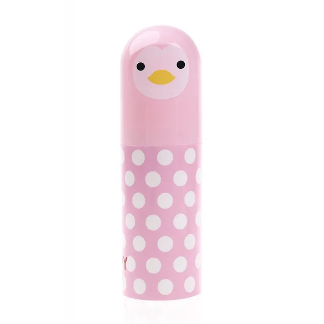 Penguin toothbrush and toothpaste case