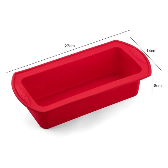 Silicone form for cake in multiple color variants