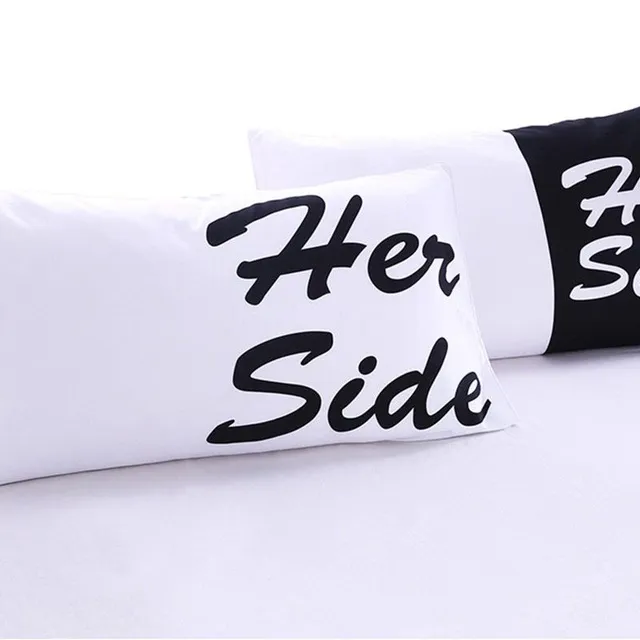 Pillowcases - Her side, His side