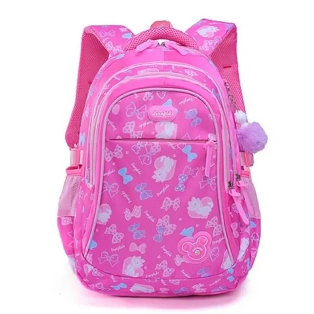 Girls school backpack set-4