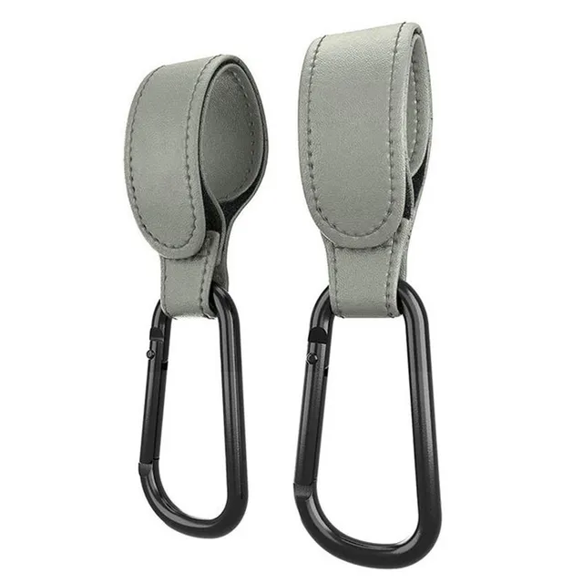 Leather Velcro hook for stroller