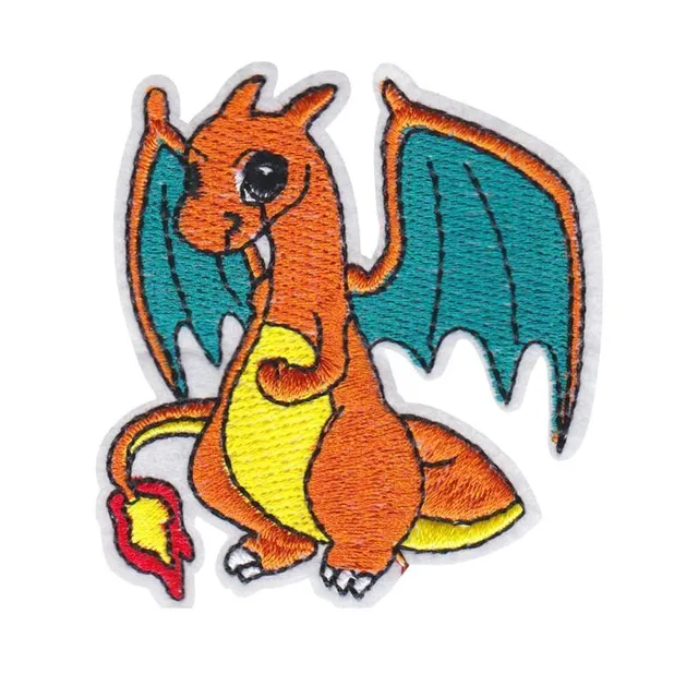 Cute fabric patch with Pokémon motif