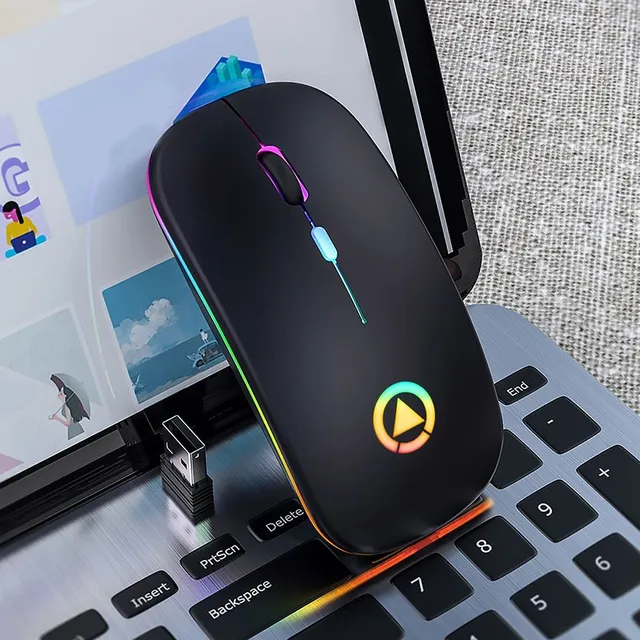 IONIT Illuminated Wireless Mouse (ang.).