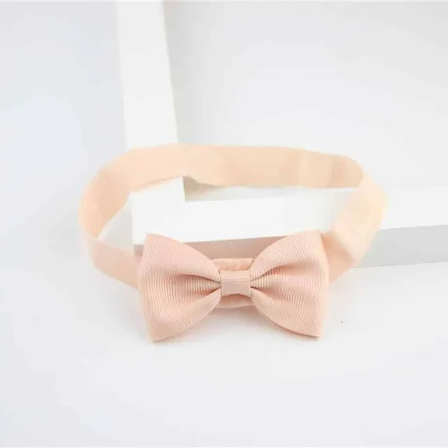 Girl elastic headband with bow