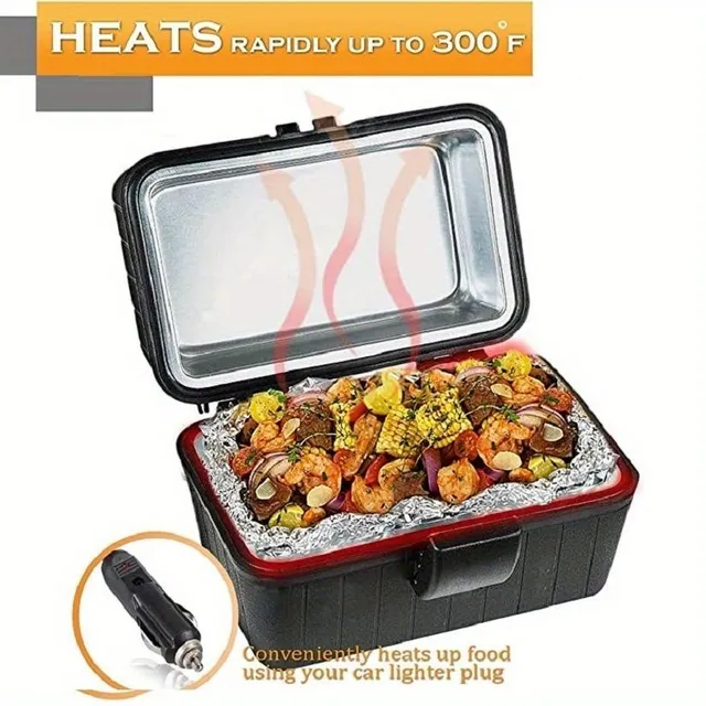 Electric heating lunch box 12 V