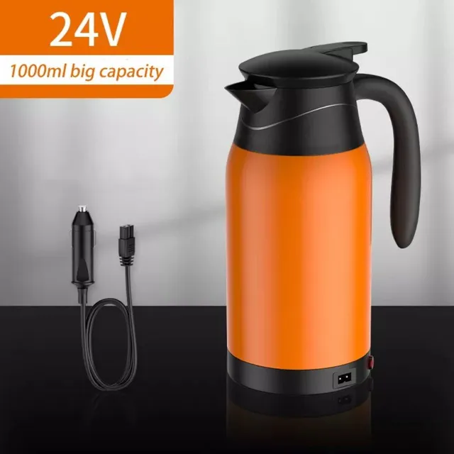 Love555-1000ML 12V/24V fierbător electric pentru mașină