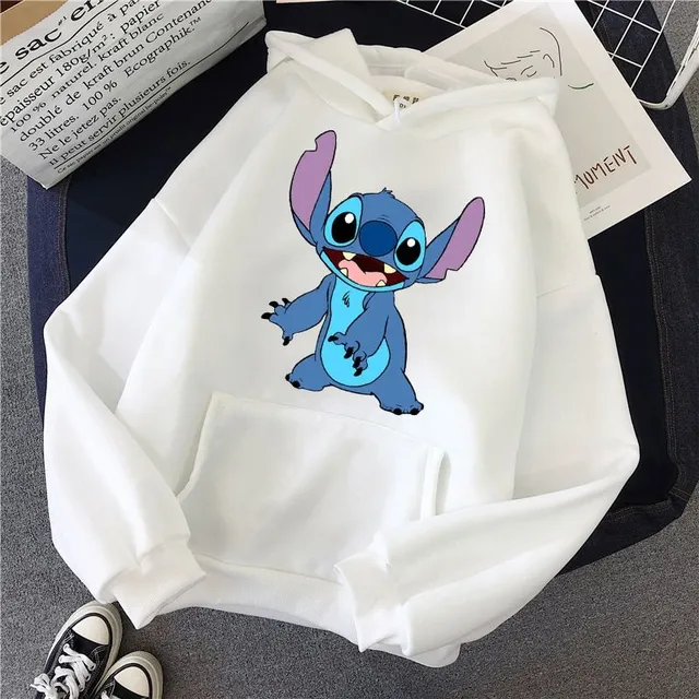 Női sportos pulóver Stitch