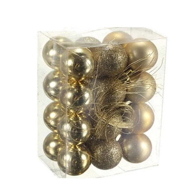 Christmas Ball Gold 24 pcs