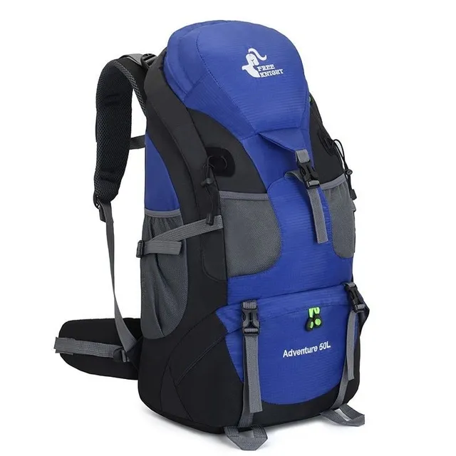 Large waterproof backpack for hiking