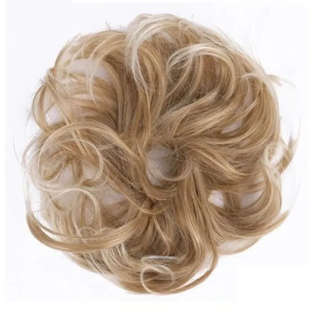 Hairpiece on elastic band - various colours