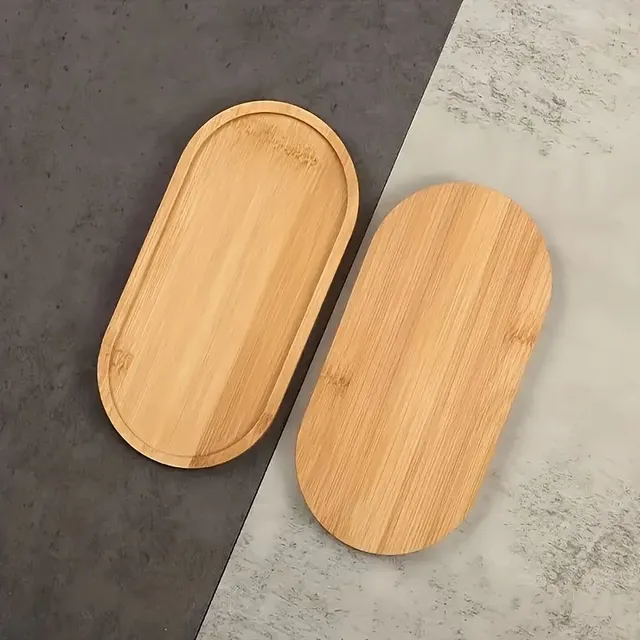 Minimalist wooden tray for delaying - decoration for your home