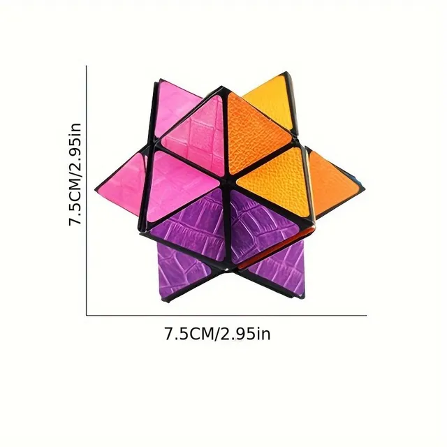 Cubo mágico 3D que cambia infinitamente - rompecabezas geométrico para mentes agudas