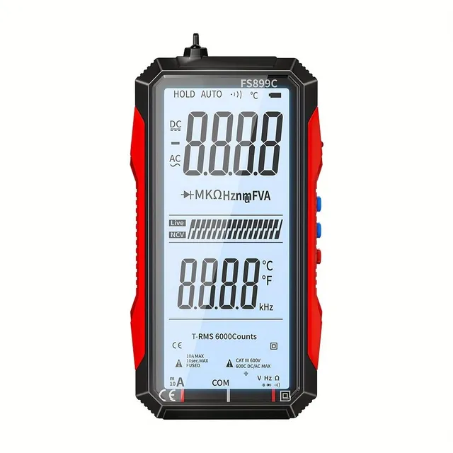 Super Overview Charging Multimeter 6000 Calculates Automatically Professional Easy Reading and Control