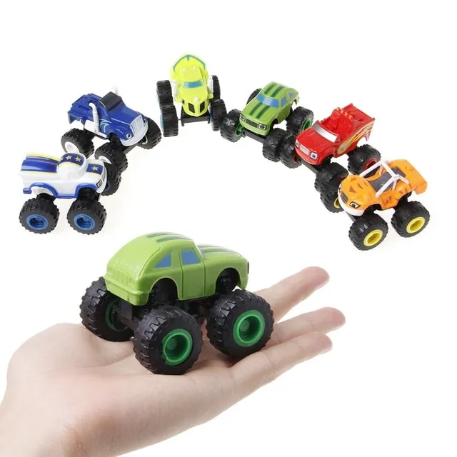 Set of monster truck cars - Blaze Machines 6pcs