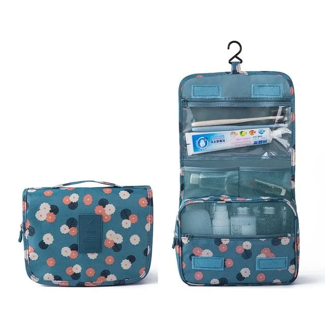 Multifunctional Travel Sanitary Bag with Hanger
