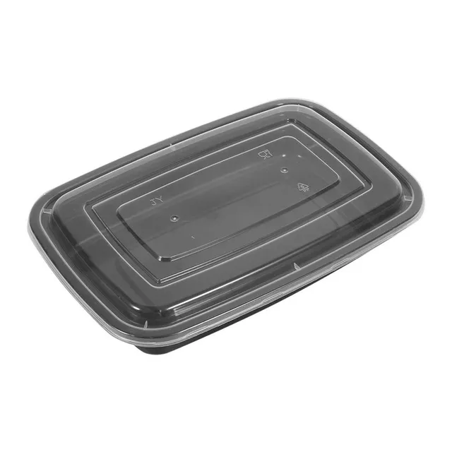 Plastic lunch box 10 pcs