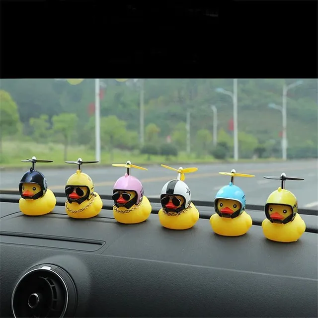 Funny lighted bicycle bell with duck motif Bente