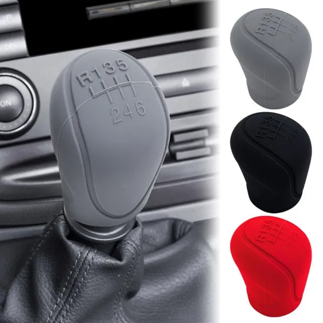 Silicone protective cover for gear lever