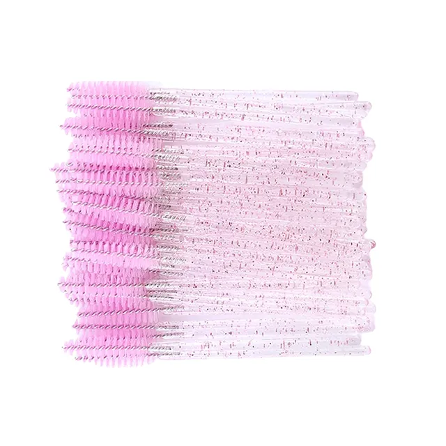 Eyebrow brushes and eyelashes 50 pcs