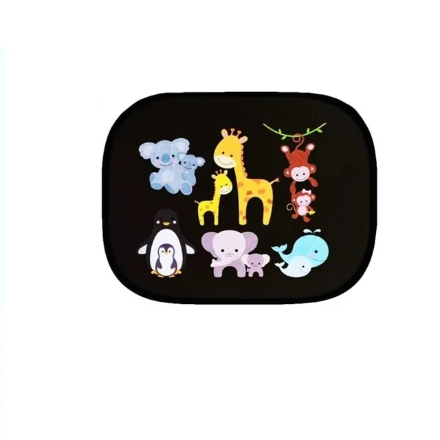 Cute sun visor for car with pets