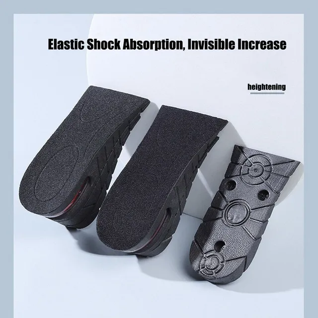 Insoles for heel elevation in shoes - unisex