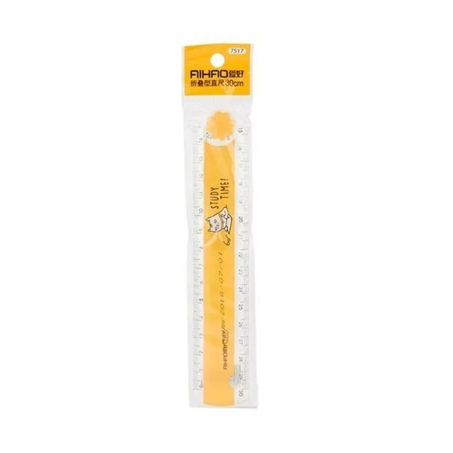 Cute folding ruler up to 30 cm