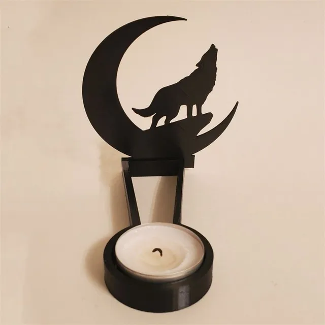 Kreatywna świeca projekcyjna na atmosferę Halloween z projekcją cienia przeraż