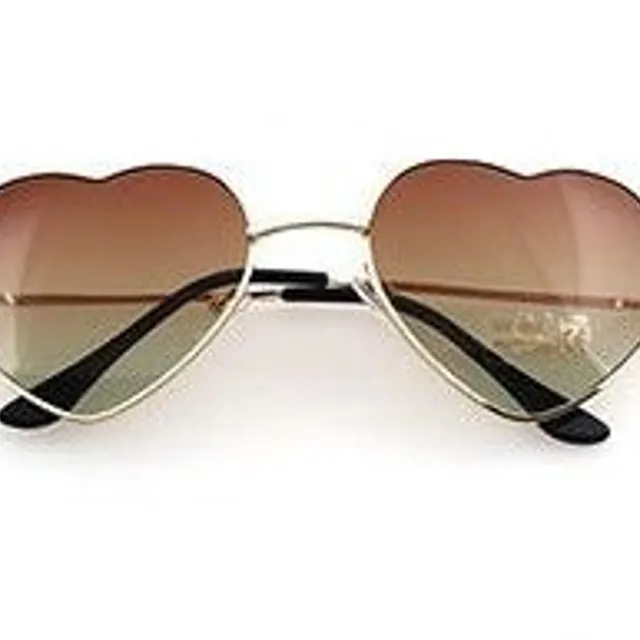 Brighton Girls Heart Shaped Sunglasses