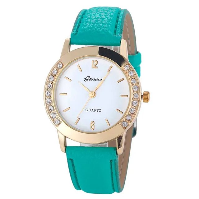 Elegancki zegarek dla kobiet z kamieniami