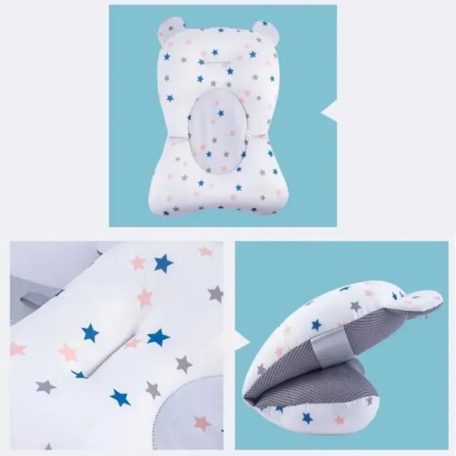 Folding soft anti-slip comfortable body mat for newborns
