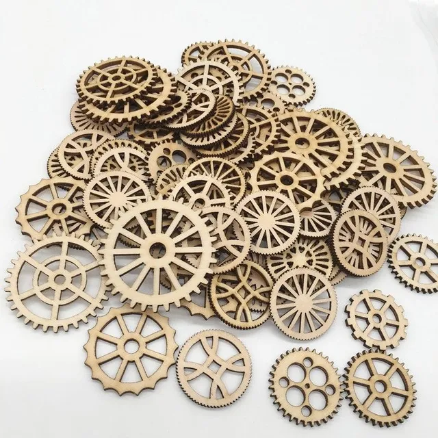 Decoration of toothed wheels 50 pcs