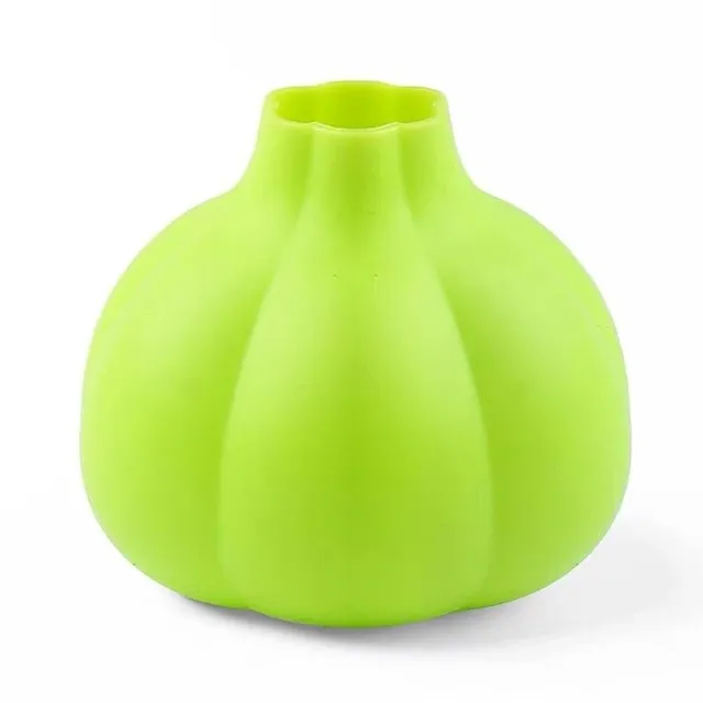 Silicone garlic peeler