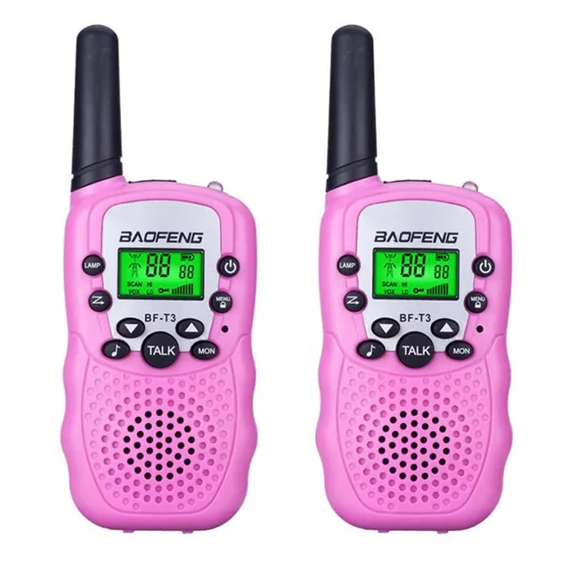 Colorful mini walkie-talkies