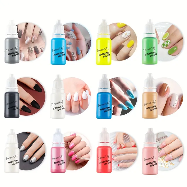 Spray kompresszor készlet légpumpával és oxigén injektorral, festéshez, színezéshez, nail art, tetováláshoz, cukrászathoz, nano köd és permetezéshez.