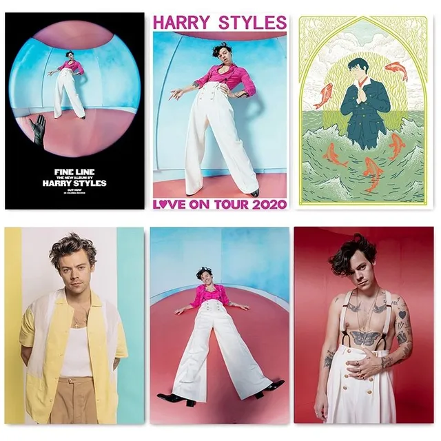 Poster cu popularul cântăreț britanic Harry Styles