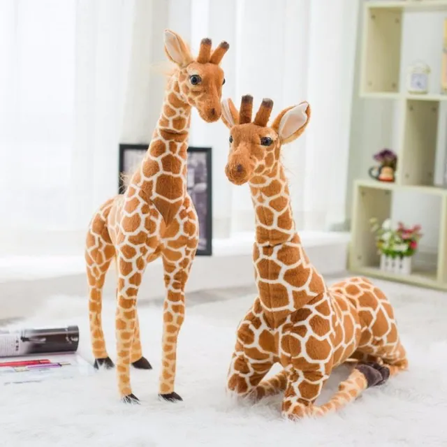 Giraffe en peluche géante de luxe pour enfants