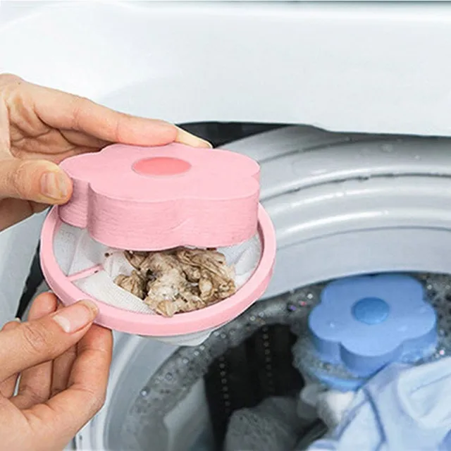 Hair, dirt and lint catcher for the washing machine