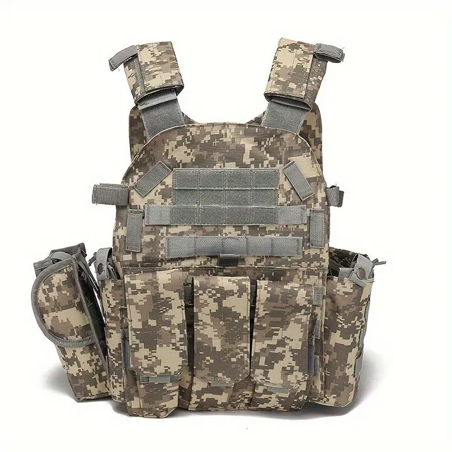 Tactical hunting vest: Ammo, Airsoft, Paintball - Maximum equipment