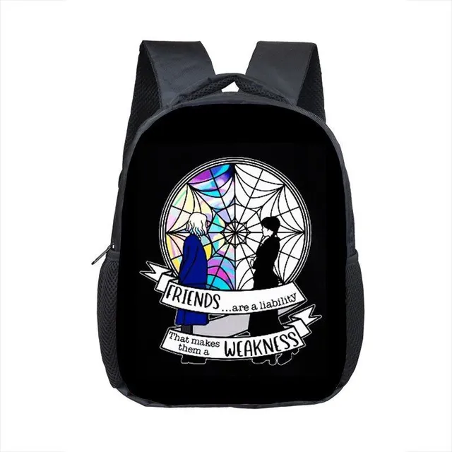 School Backpack Wednesday 12inchwednesday09gh 30cm24cm10cm