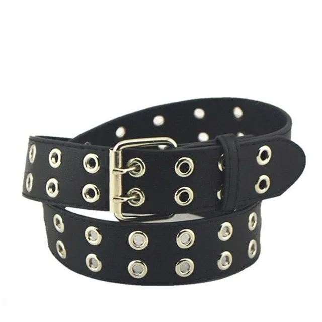 Unisex belt with metallic details Soren