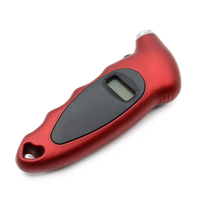 Digital tyre pressure and depth meter