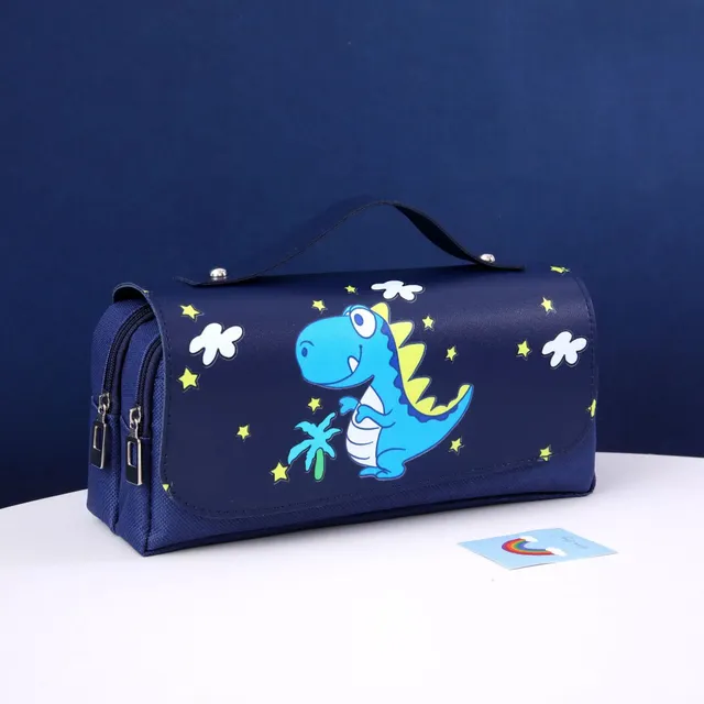 Cute kawaii penal with large capacity for girls, office supplies, students and school supplies