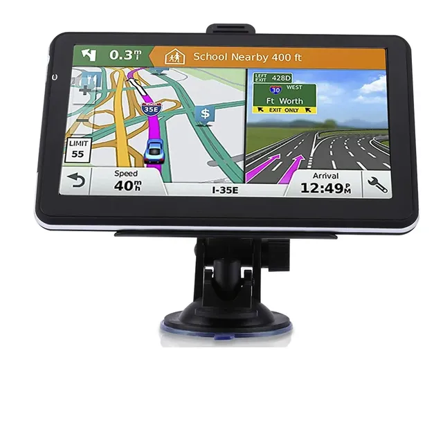 7-inch car GPS navigator with touch screen