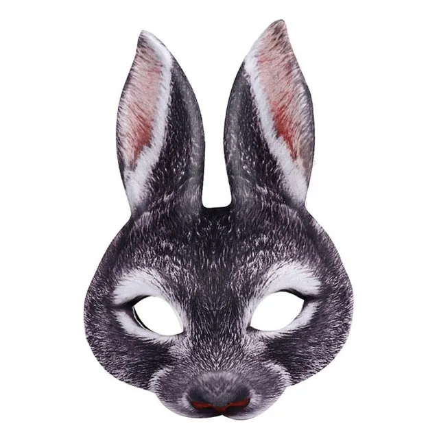 Veľkonočná karnevalová maska zajačika