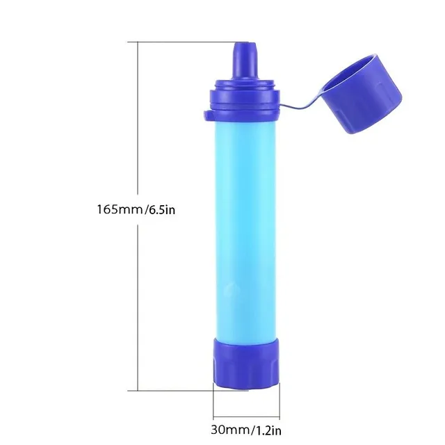Outdoor filter water straw 1500L: Emergency Supplies & Camping Accessories for clean water on the road