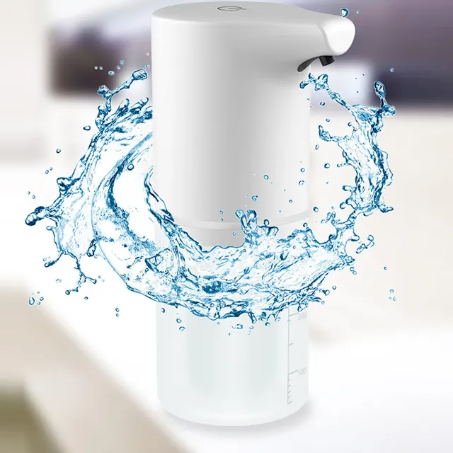 Automatický dávkovač tekutého mýdla s bezdotykovým senzorem, USB nabíjením, inteligentní pěnovou technologií a infračerveným senzorem