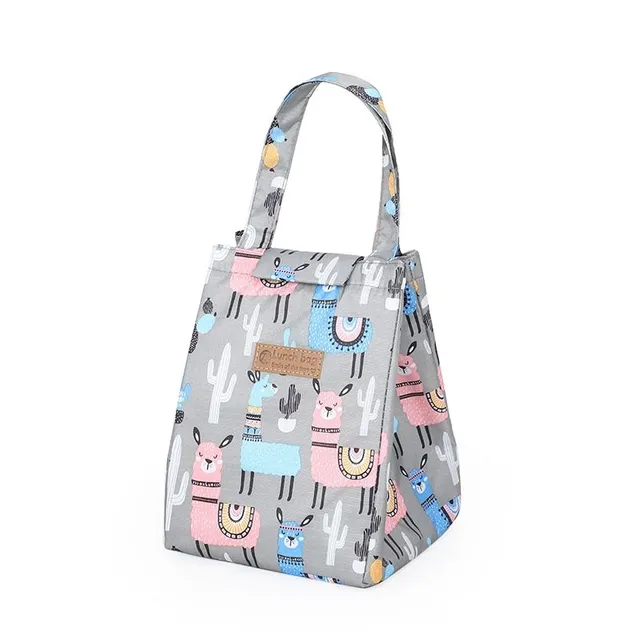 Fashionable lunch bag in a beautiful design J