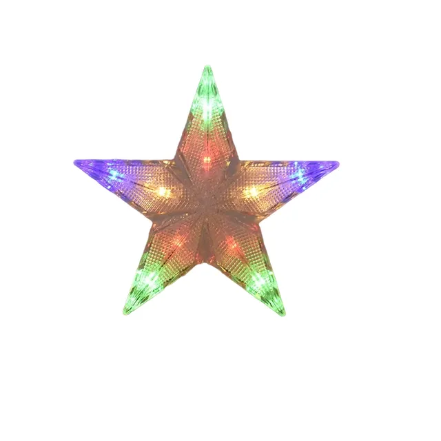 LED shining Christmas star 20 cm