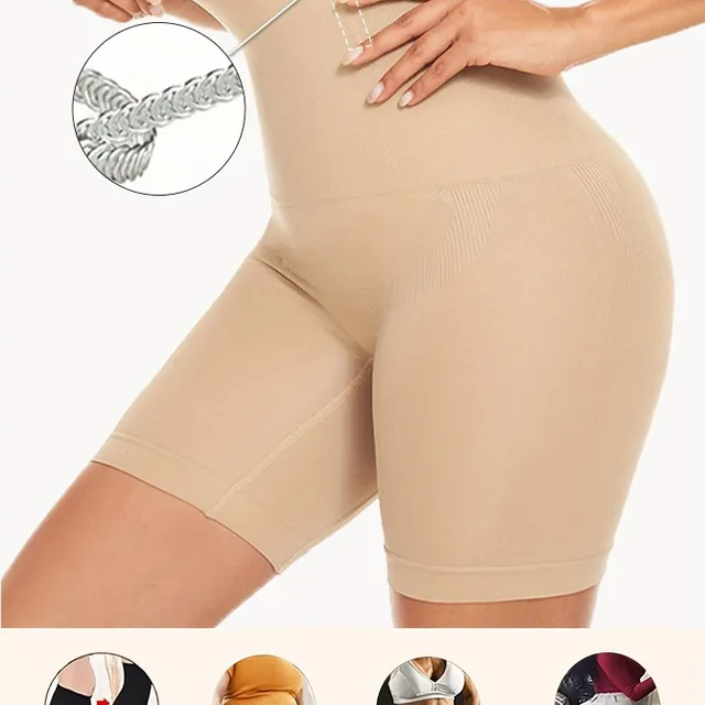 High waist sports shorts: for slim figure and perfect comfort