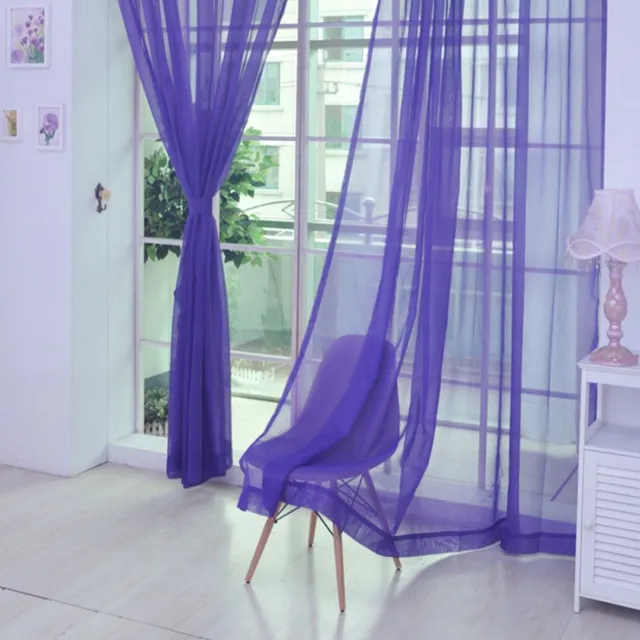 Modern fine curtain - 7 colours